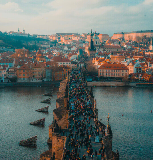 Praga, Chequia — Puente de Carlos